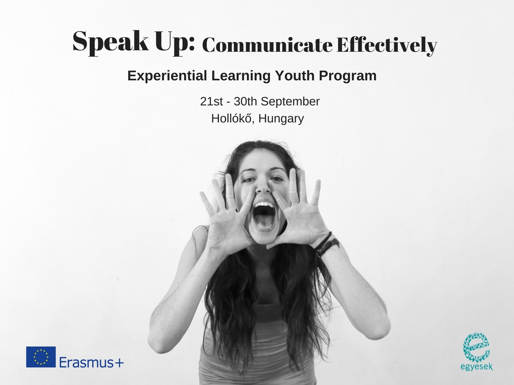 Speak up: Communicate Effectively